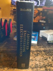 Engineering Electromagnetics Hardcover Constantine A. Balanis
