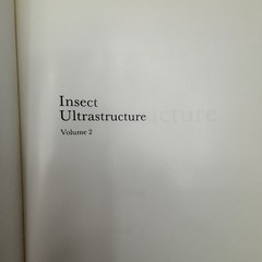 Insect Ultrastructure Vol 2 King Akai | Plenum Press Microscopy Biology