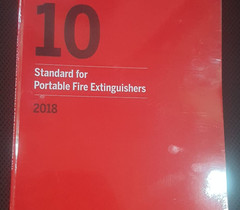 NFPA 10 Standard for Portable Fire Extinguishers 2018 Edition FREE SHIPPING