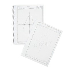 Carbonless Laboratory Notebook 100 Sheets Engineering Paper 8.5×11 2 Pack