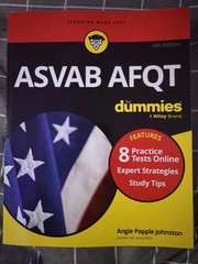 ASVAB AFQT For Dummies: Book + 8 Practice Tests Online by Angie Papple Johnston
