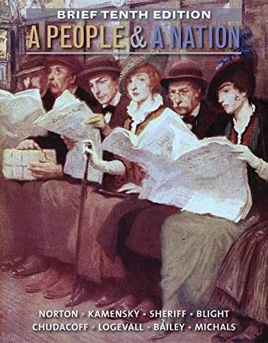 A People and a Nation: A History – Paperback, by Norton Mary Beth; – Very Good