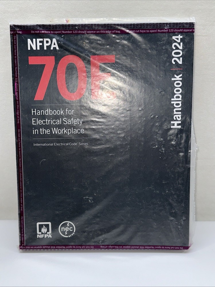 NFPA 70E Handbook for Electrical Safety in the Workplace 2024 (HARDCOVER) NEW