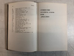 Introductory Functional Analysis With Applications, Erwin Kreyszig, 1978, E-63