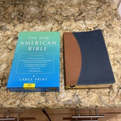 The New American Bible Large Print Edition Oxford University Press 12 Point Type