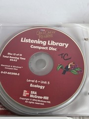 SRA Open Court Reading Preschool Level K Compact Discs Listening Library Level 6