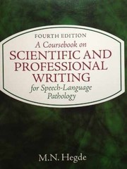 A Coursebook on Scientific and – Spiral-bound, by Hegde M.N. – Good o
