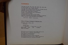 Economics by Paul A. Samuelson Tenth Edition Hardcover, McGraw-Hill, 928 Pages