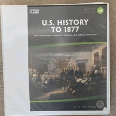 My Father’s World U.S. History To 1887 with Science.