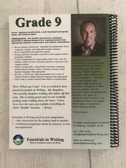 Essentials in Writing Level 9 Spiral Textbook & 3 DVD Set Matthew Stephens