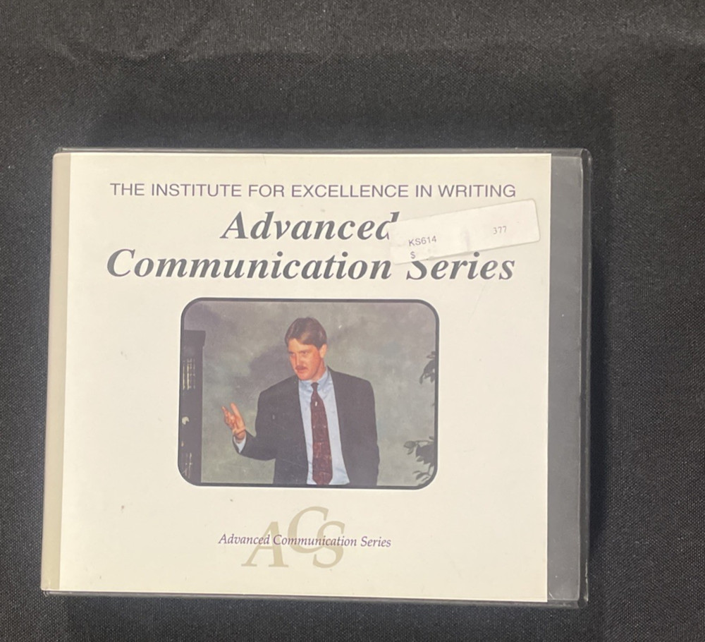 IEW Advanced Communications Series Pudewa – DVDs Institute Excellence in Writing