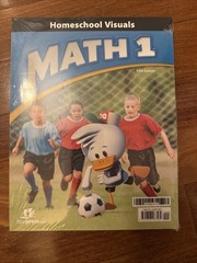BJU Math 1 5th Edition Complete Subject Homeschool Kit- BRAND NEW IN BOX