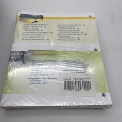Loose-Leaf Business Law Essentials Textbook Roger LeRoy Miller New Sealed