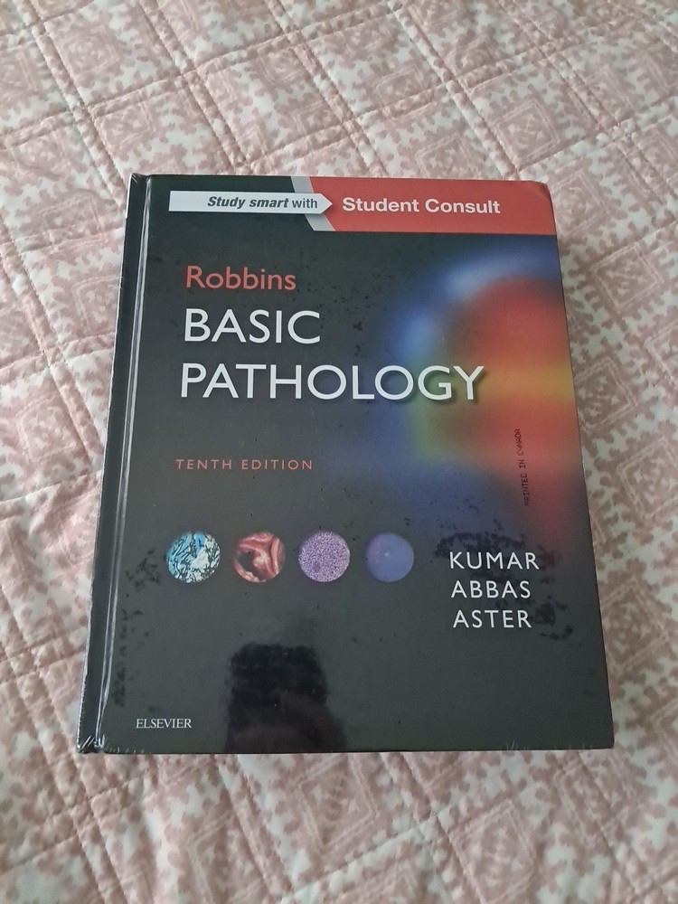 Robbins Basic Pathology 10th Edition Hardcover Kumar NEW