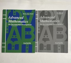 Saxon advanced mathematics (2nd edition) answer key AND test forms (NO TEXTBOOK)