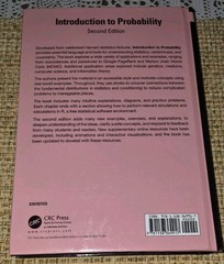 Introduction to Probability Second Edition Blitzstein Hwang Hardcover