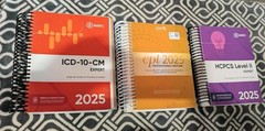 AAPC BUNDLE ICD-10-CM Expert 2025, CPT 2025, and HCPCS Level II 2025
