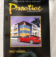 California Real Estate Practice 8th Edition by Walt Huber,Exam .Highlighted