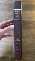 Deering’s California Codes Annotated Public Contract 1.. Lexis Nexis HB Law Book