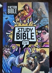 ESV The Action Bible Study Bible, Hardcover, Full Color – David C Cook