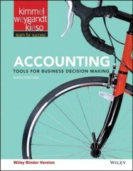 Accounting, Binder Ready Version: Tools for Business Decision Making – St – GOOD
