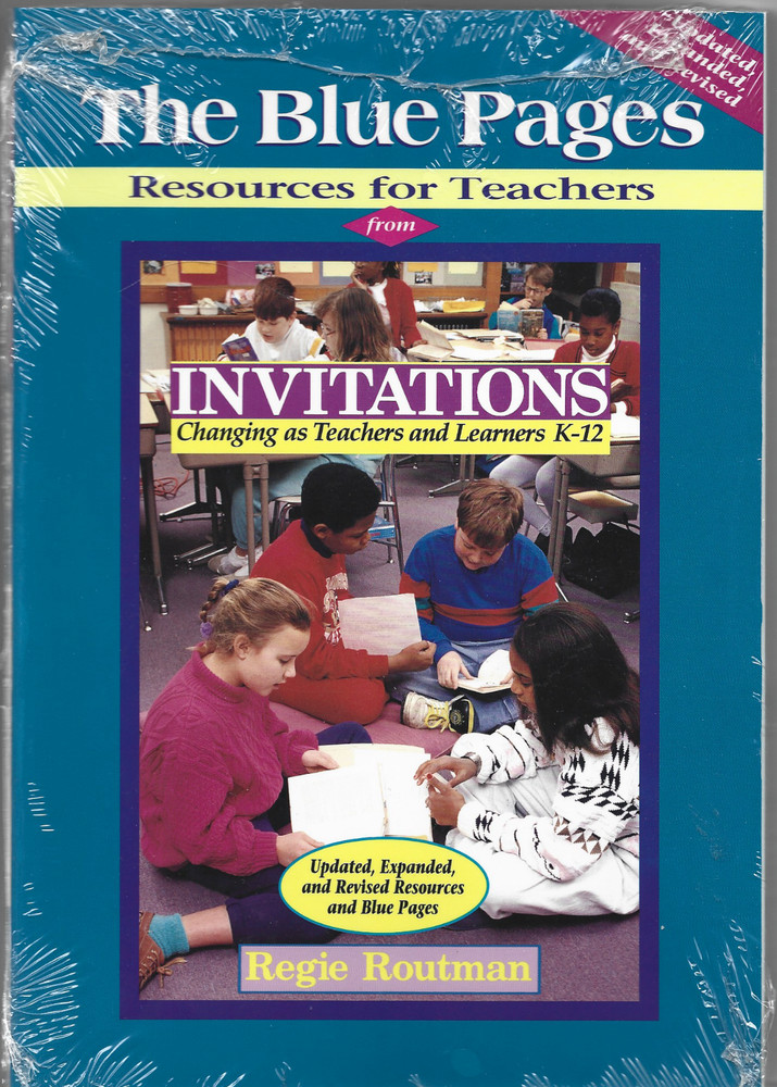 Blue Pages : Resources for Teachers from Invitations: Changing As Teachers…