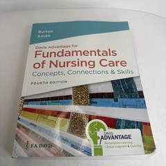Davis Advantage for Fundamentals of Nursing Care: Concepts, Connections & Skills