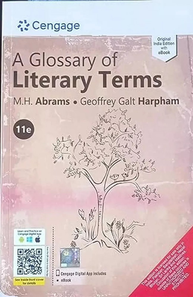 New: A Glossary of Literary Terms by M H Abrams 11th INTL ED