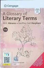 New: A Glossary of Literary Terms by M H Abrams 11th INTL ED