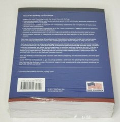 NAPLEX RxPrep Course Book 2017 Edition Clinical Content CPJE New Partial Sealed