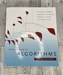 Introduction to Algorithms, 3rd Edition – Hardcover Thomas Cormen