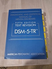 Diagnostic and Statistical Manual of Mental Disorders DSM-5-TR™ TABS INSTALLED