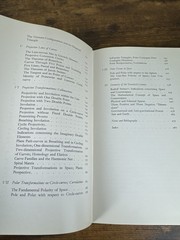 PROJECTIVE GEOMETRY CREATIVE POLARITIES IN SPACE AND TIME BY OLIVE WHICHER 1971