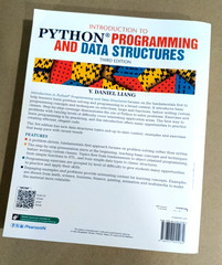 INTRODUCTION TO PYTHON PROGRAMMING AND DATA STRUCTURES,3rd ED, Y DANIEL LIANG