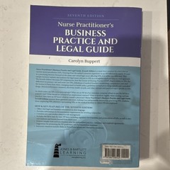 Nurse Practitioner’s Business Practice Seventh Ed Buppert Jones Bartlett Nursing