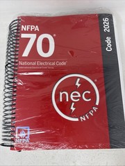 NFPA 70, NATIONAL ELECTRICAL CODE NEC 2026 SPIRALBOUND National Fire Protection