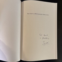 The Unity of Wittgenstein’s Philosophy…- Jose Medina (signed copy)