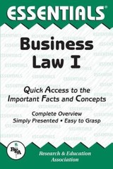Business Law I Essentials (Essentials Study Guides) – Paperback – VERY GOOD