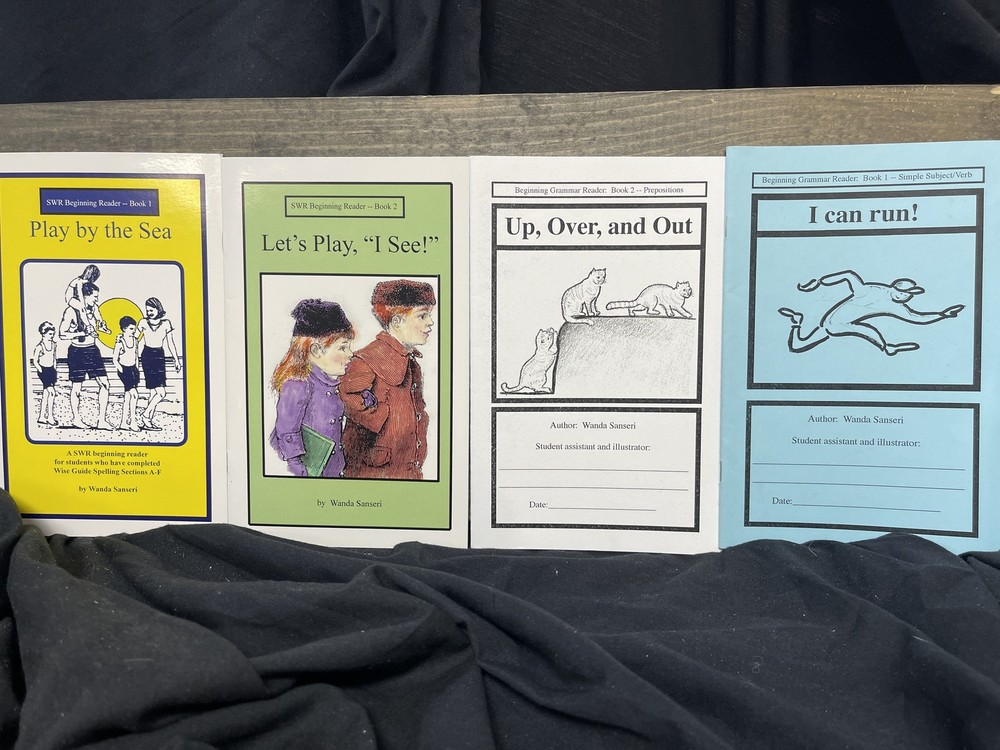 SWR Beginning Readers & Grammar Readers Set of 4 by Wanda Sanseri