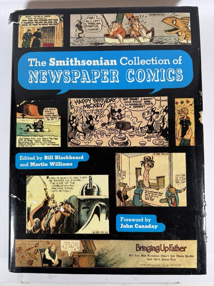 The Smithsonian Collection of Newspaper Comics 1977 Hardcover w/ Dust Jacket