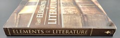 BJU Press Elements of Literature 2nd Ed. 10th Grade Student Textbook 517029 VG