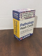 Lange Pathology Flash Cards, Third Edition (LANGE FlashCards)