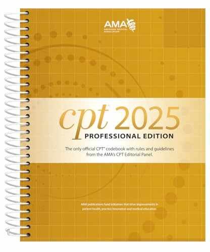 CPT 2025 – Spiral-bound, by American Medical Association; Jagmin – New h