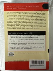 A Manual for Writers of Research Papers, Theses, and Dissertations, 7th Edition