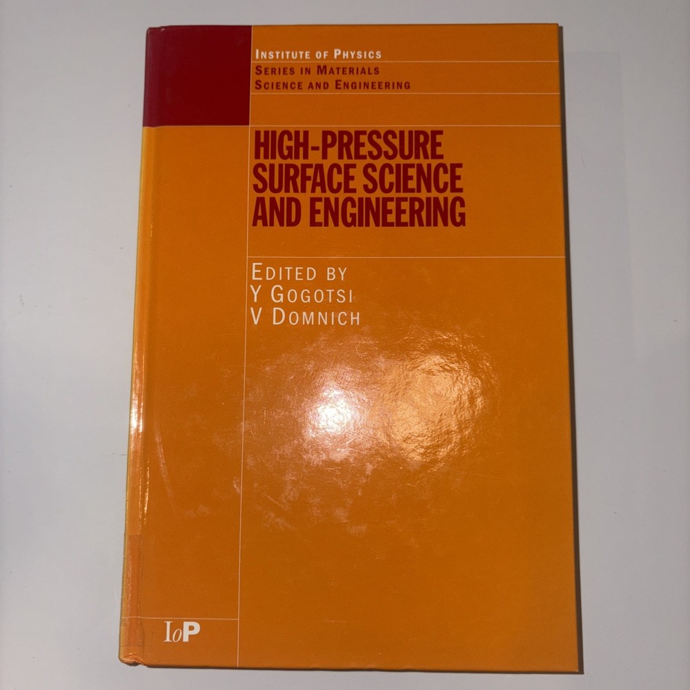 Series in Materials Science and Engineering Ser.: High Pressure Surface Science