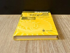 Measure and Integration by Heinz Konig 1997 HC / Vintage / Springer