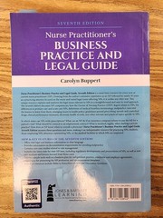 Nurse Practitioner’s Business Practice & Legal Guide 7th Ed – Paperback