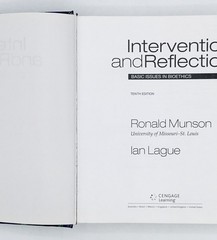 Intervention and Reflection – Basic Issues in Bioethics – Ronald Munson – 10th E