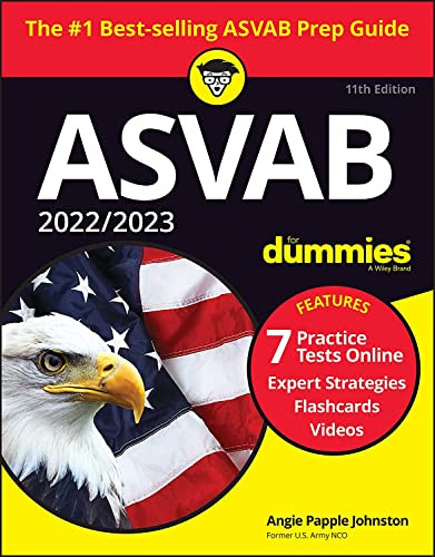 ASVAB for Dummies 2022/2023 Johnston, Angie Papple