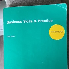 McGraw Hill Business Skills & Practice (GEB 3033) Textbook Access Code